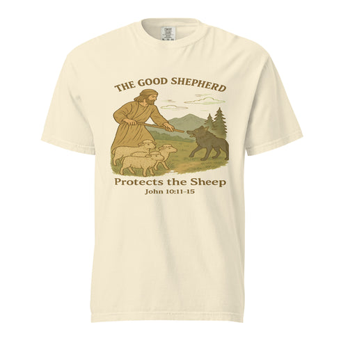 The Good Shepard Christian Bible Verse T-Shirt